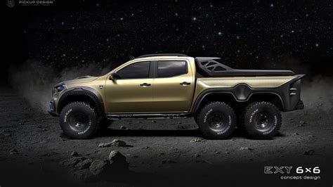 Tuner proposes Mercedes-Benz X-Class 6x6 pickup