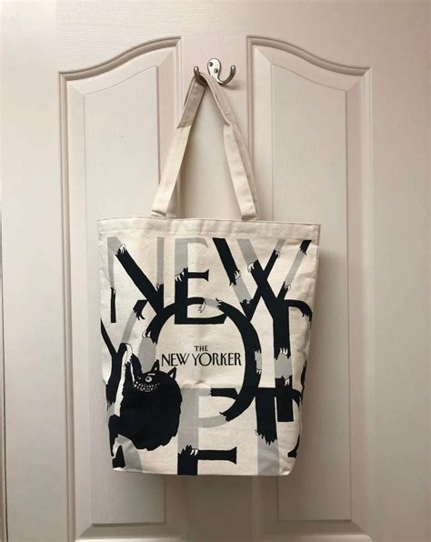 Tote Bag Monster New Yorker - Etsy