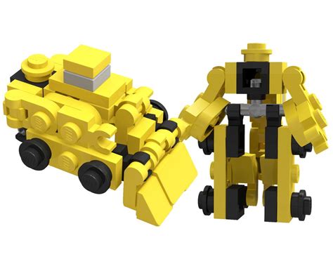 LEGO MOC Transformers Movie ROTF Devastator Scraper MOC Mini Mecha by ...