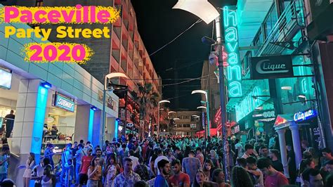 Paceville Party Street walking tour ALL NIGHTCLUBS: Malta Nightlife 2020 - YouTube