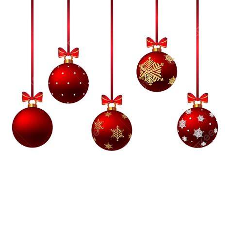 Red Christmas Ball Decoration With Bow, Christmas, Christmas Ball ...