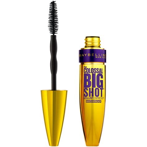 Maybelline Volum' Express The Colossal Big Shot Waterproof Mascara ...