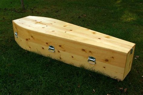 Traditional custom pine caskets and coffins | Casket, Coffin display ...