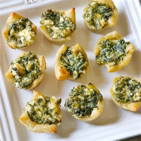 Feta and Spinach Tartlets - Fab Everyday