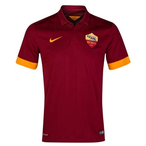 AS Roma Home Soccer Jersey 15/16 - SoccerLord