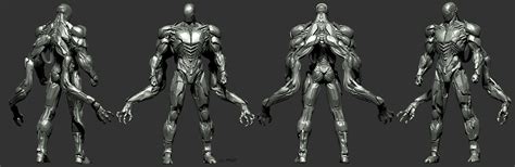 Jerad S. Marantz - Cyborg Arm Concept Art for Zack Snyders Justice Leauge