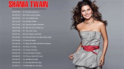 Shania Twain | Shania twain, Shania twain greatest hits, Best songs