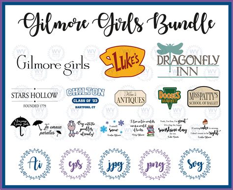 Decorative Icons Al's Take Out Gilmore Girls Planner Stickers ...