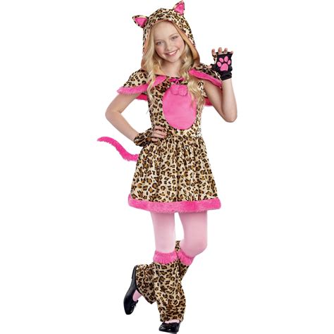 Girls Cattitude Halloween Costume, Small - Walmart.com