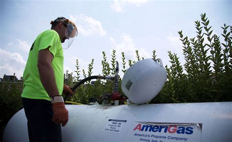 Propane Tank Installation From AmeriGas Propane