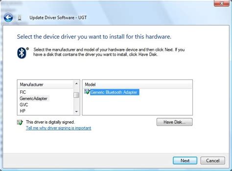 Installing an in-box Bluetooth driver on new hardware - Windows drivers | Microsoft Learn