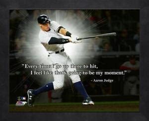 AARON JUDGE ~ 8x10 Color Pro Quote Photo Picture ~ Framed 9x11 ...