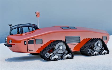 Polar Snow Crawler PSC-001 | Strange Vehicles | Diseno-Art