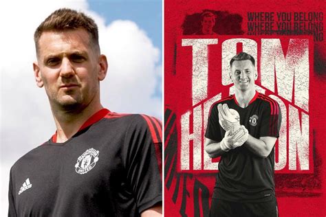 Man Utd re-sign Tom Heaton on free transfer as keeper, 35, returns to ...