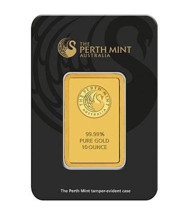 PERTH MINT 10 oz Gold Bar