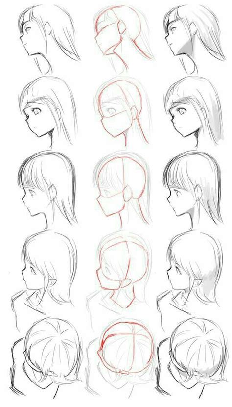 Female Head Drawing Reference Anime : Useful drawing references and ...