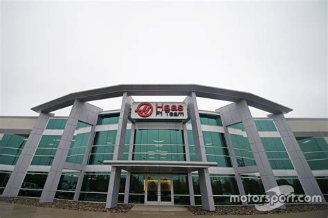 Haas F1 Team headquarters at Haas F1 Team driver announcement