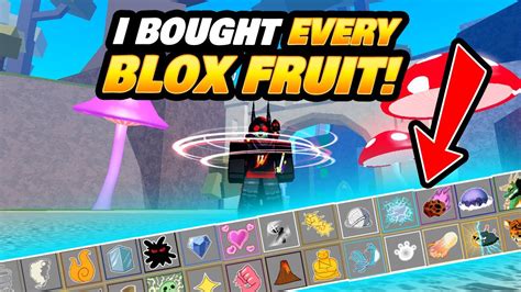 I Bought EVERY Fruit in Blox Fruits! - YouTube