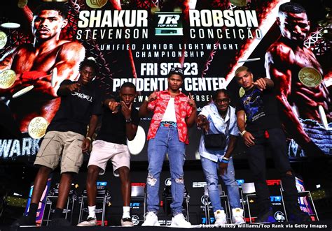 Shakur Stevenson Confident Of Beating Robson Conceição On Friday ...