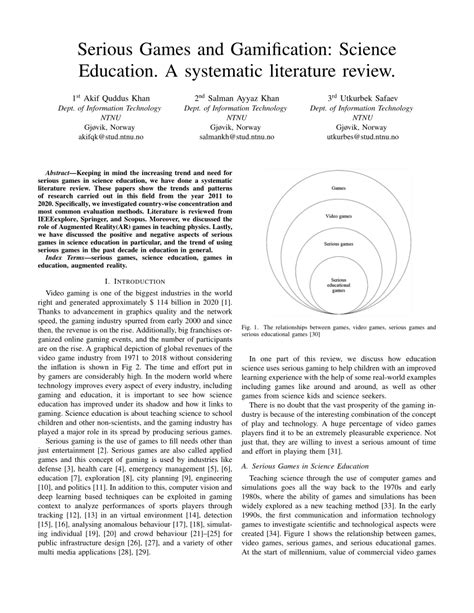 (PDF) Serious Games and Gamification: A Systematic Literature Review