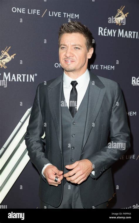 New York, NY, USA. 20th Oct, 2015. Jeremy Renner at arrivals for Remy ...