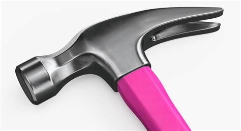 3D pink hammer - TurboSquid 1285740