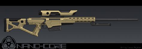 Futuristic Sniper Rifle