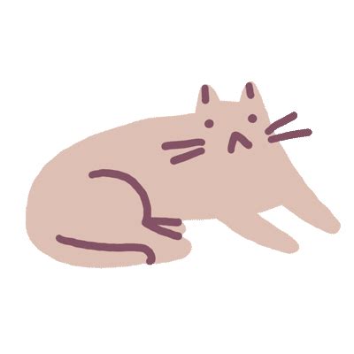 😿 Sad Cat - Royalty-Free GIF - Animated Sticker - Free PNG - Animated Icon