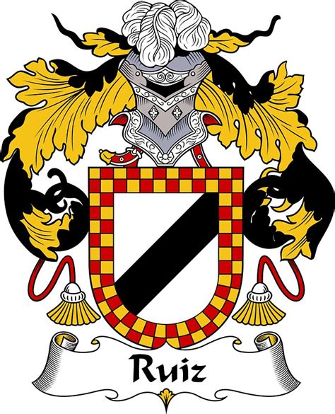 "Ruiz Coat of Arms/Family Crest" Stickers by William Martin | Redbubble