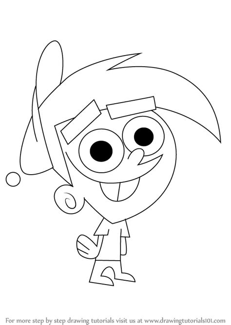 Learn How to Draw Timmy Turner from The Fairly OddParents (The Fairly ...