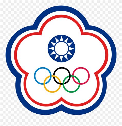 Chinese Taipei Olympic Flag Clipart (#705311) - PinClipart