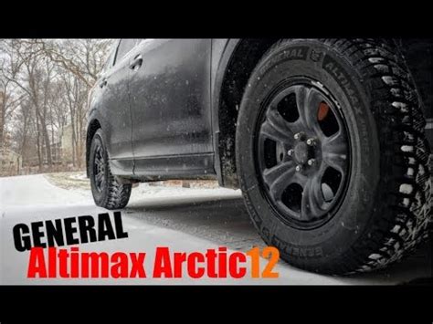 Snow Tire Review | General Altimax Arctic 12 - YouTube