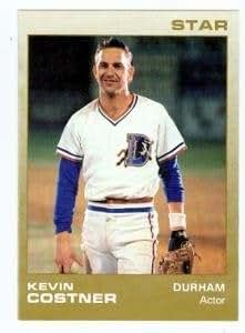 Amazon.com: Kevin Costner baseball card 1988 Star #9 (Durham Bulls ...