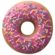 pink donut png PNG image with transparent background | TOPpng