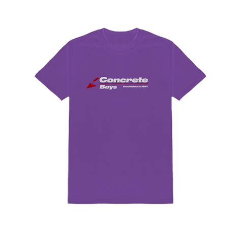 Lil Yachty CONCRETE BOYS PURPLE TEE