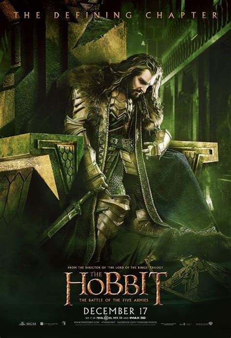 The Hobbit: The Battle Of The Five Armies - Poster of the King Under ...