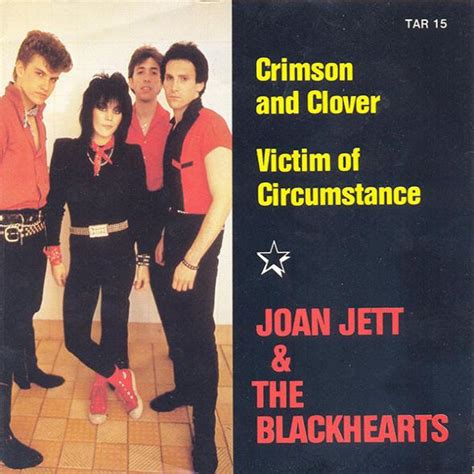 Crimson And Clover / Victim Of Circumstance (single) - Joan Jett & The ...