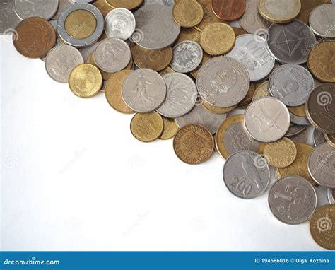 Coins from Around the World. International Currency. Stock Photo - Image of bank, belarus: 194686016