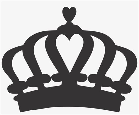 Wild One Crown Clip Black And White - Queen Crown Vector Png ...