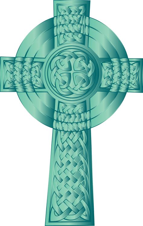 Clipart - Jade Celtic Cross