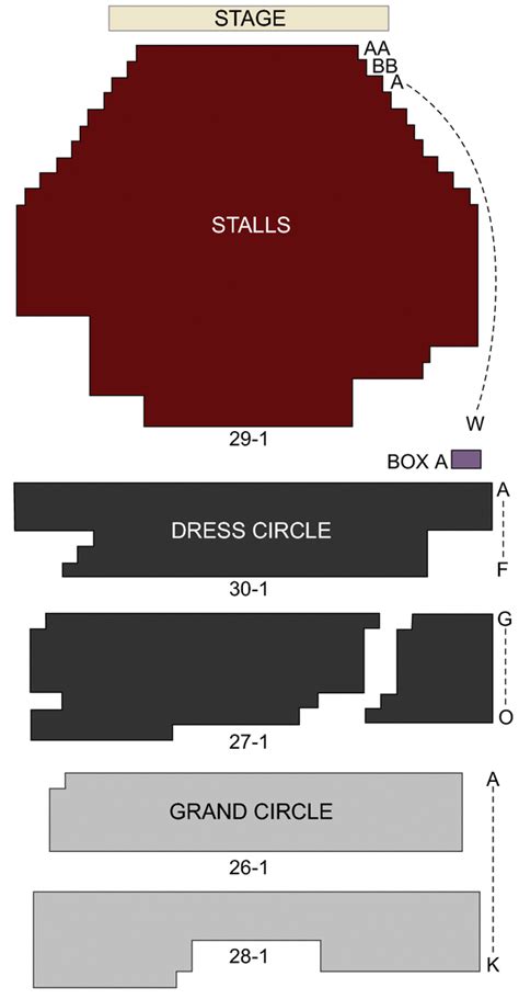 Savoy Theatre, London - Seating Chart & Stage - London Theatreland