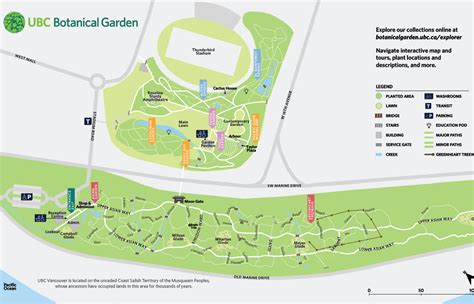 Plan Your Visit & Maps - UBC Botanical Garden