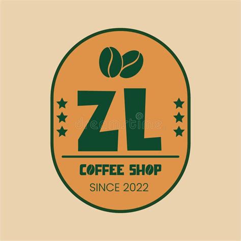 ZZ Modern Coffee Shop Logo Design High Quality Image Stock Vector - Illustration of ingredient ...