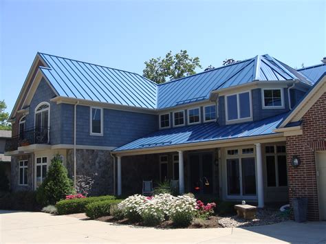 Top Gallery Blue Metal Roof - Best Home Design