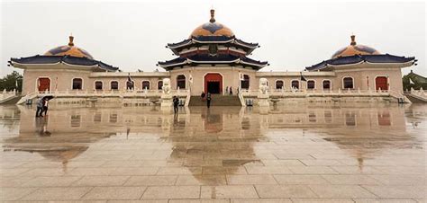 The Mausoleum of Genghis Khan in Inner Mongolia, China. Genghis Khan, Inner Mongolia, Mausoleum ...