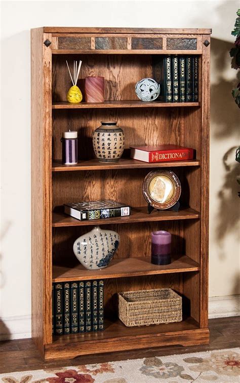 Sedona 60 Inch Height Bookcase Sunny Designs | Furniture Cart