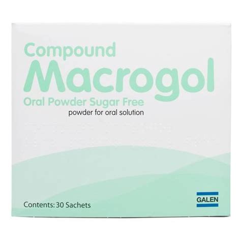 Macrogol Powder for Oral Solution Sachets 30s | Constipation | Chemist ...