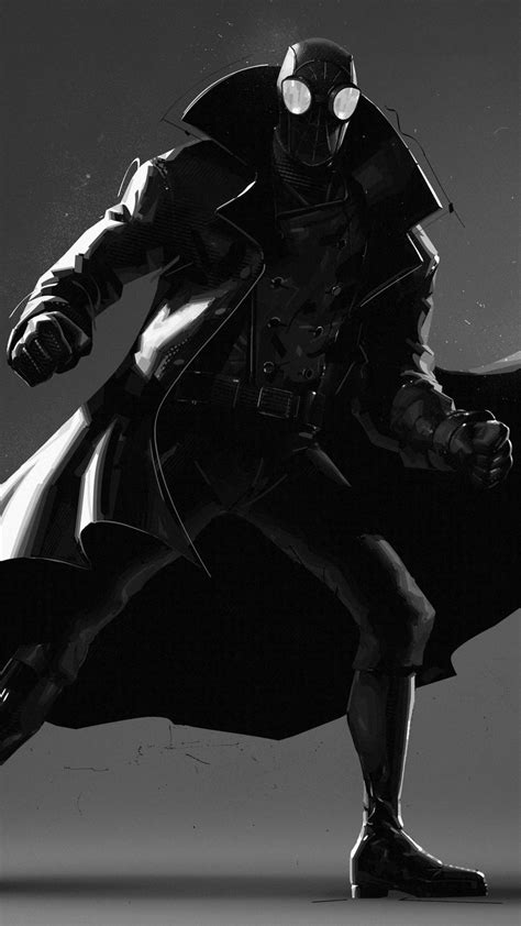 Best Of Spider Man Noir Wallpaper iPhone | Noir spiderman, Marvel spiderman, Spiderman