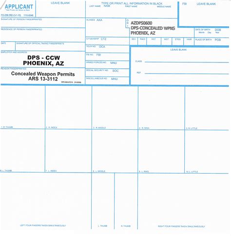 Arizona fingerprint clearance card - majorstart