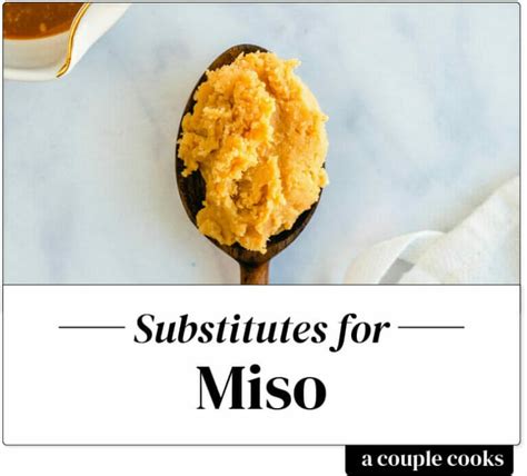 Best Miso Substitute – A Couple Cooks